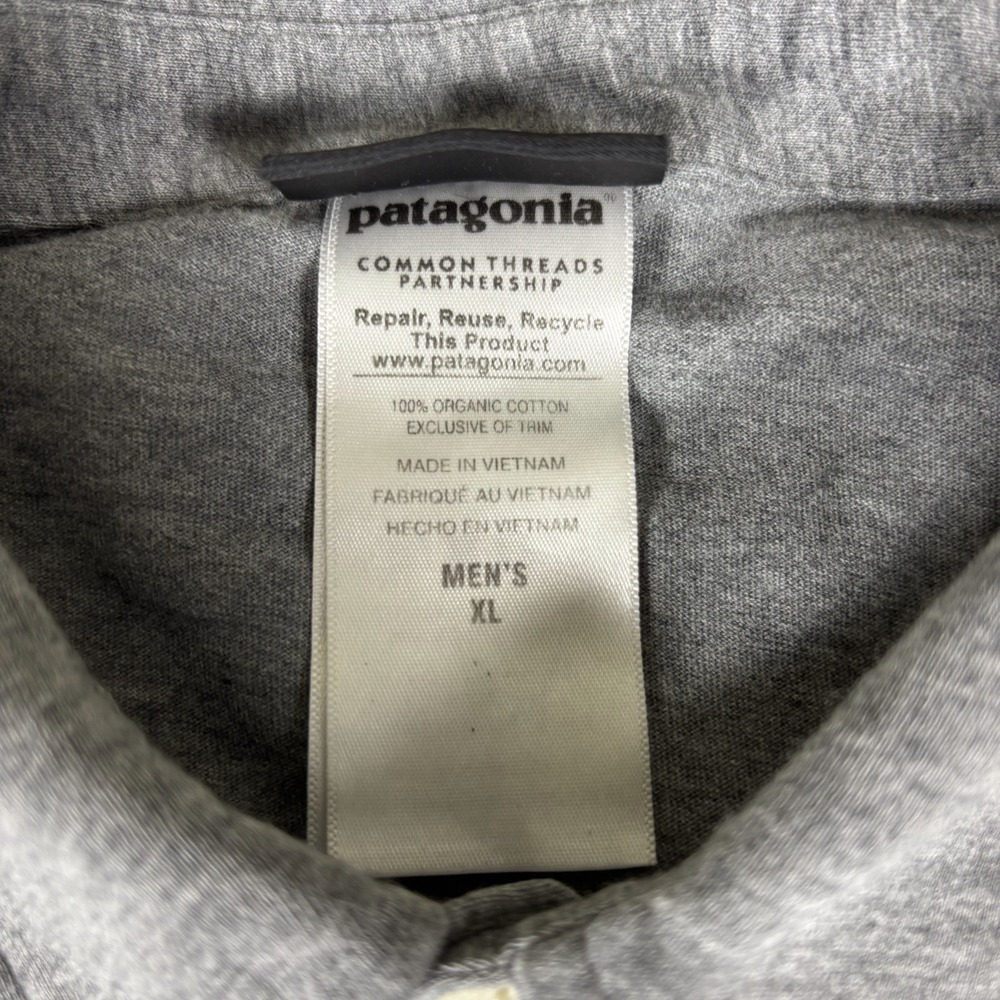 Patagonia Gray XL Polo Shirt - Picture 10 of 15